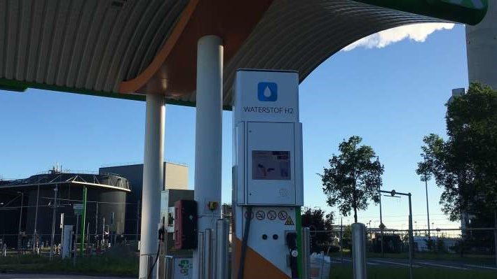 Eerste waterstof pomp Australiëhaven